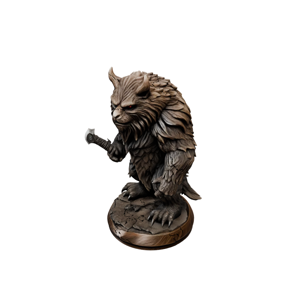 Woodgrain Owlbear Beast