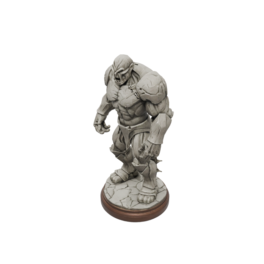 Woodgrain Stone Golem
