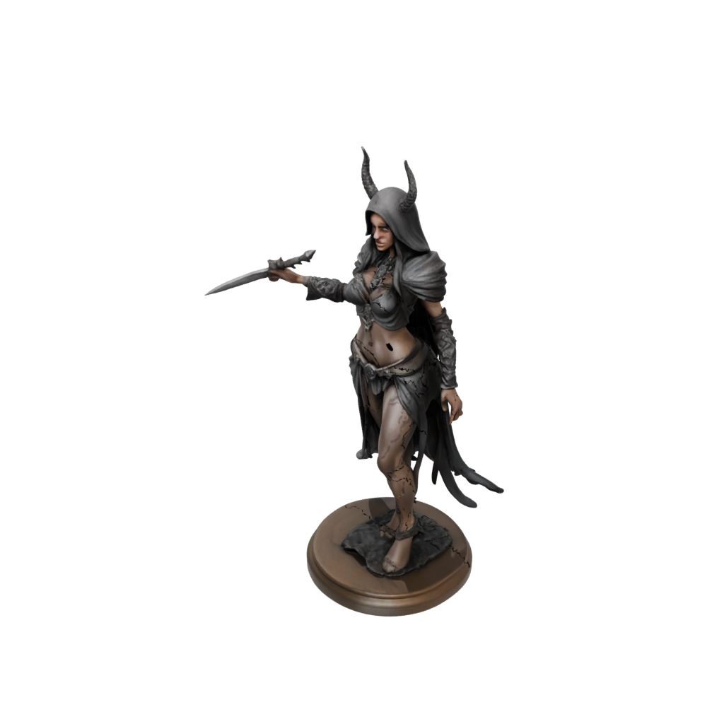 Woodgrain Dark Sorceress