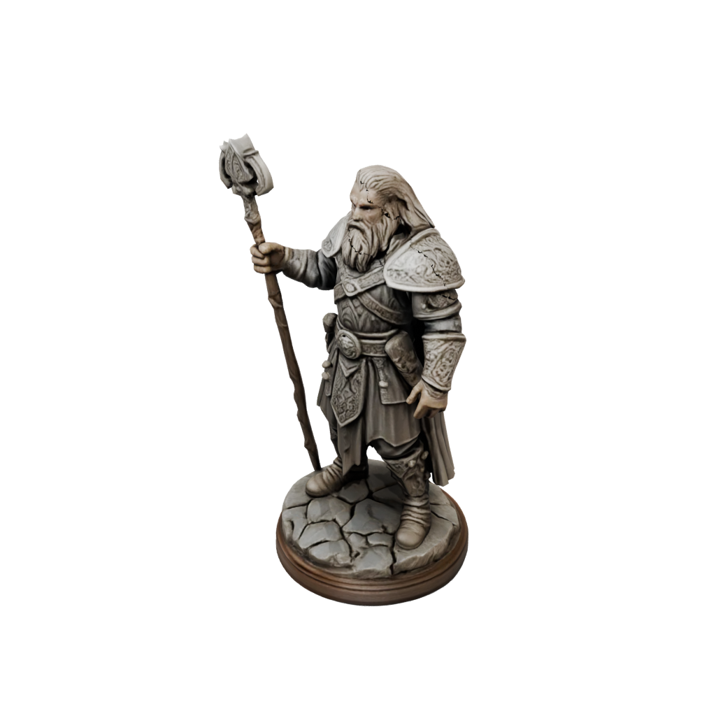 Woodgrain Dwarven Cleric