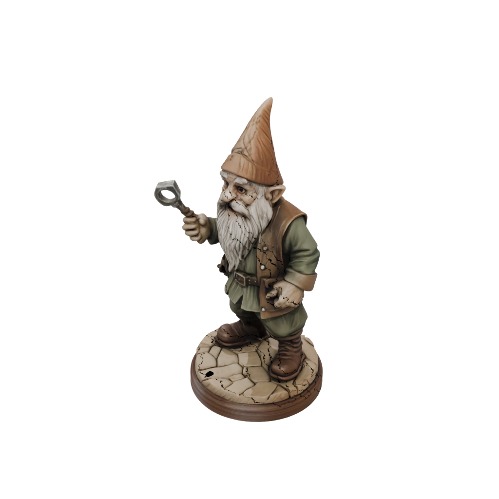 Woodgrain Gnome Tinkerer