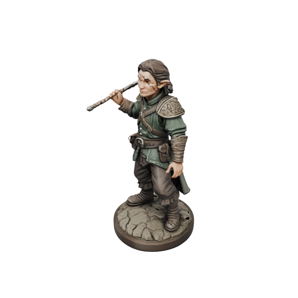 Woodgrain Halfling Bard