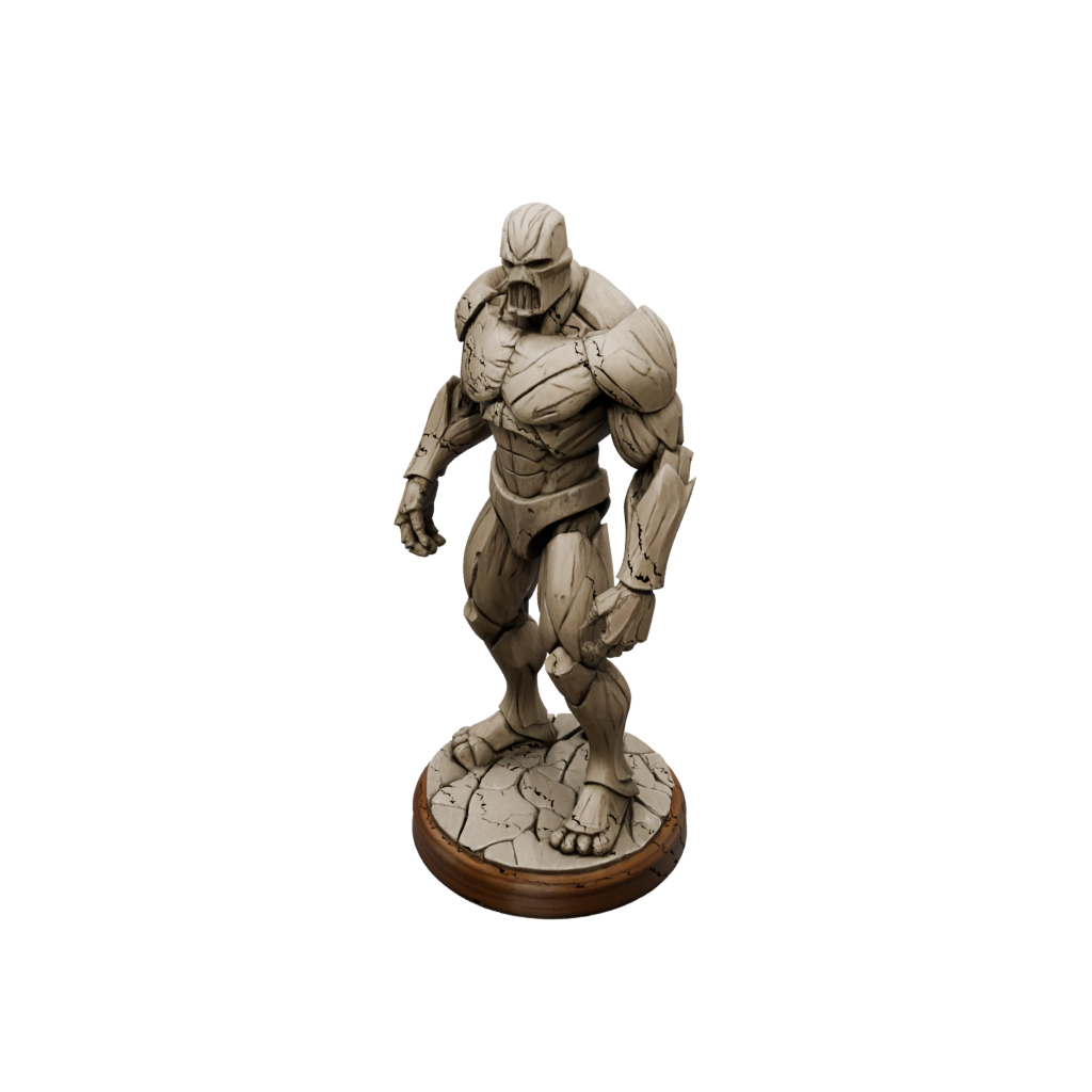 Woodgrain Iron Golem