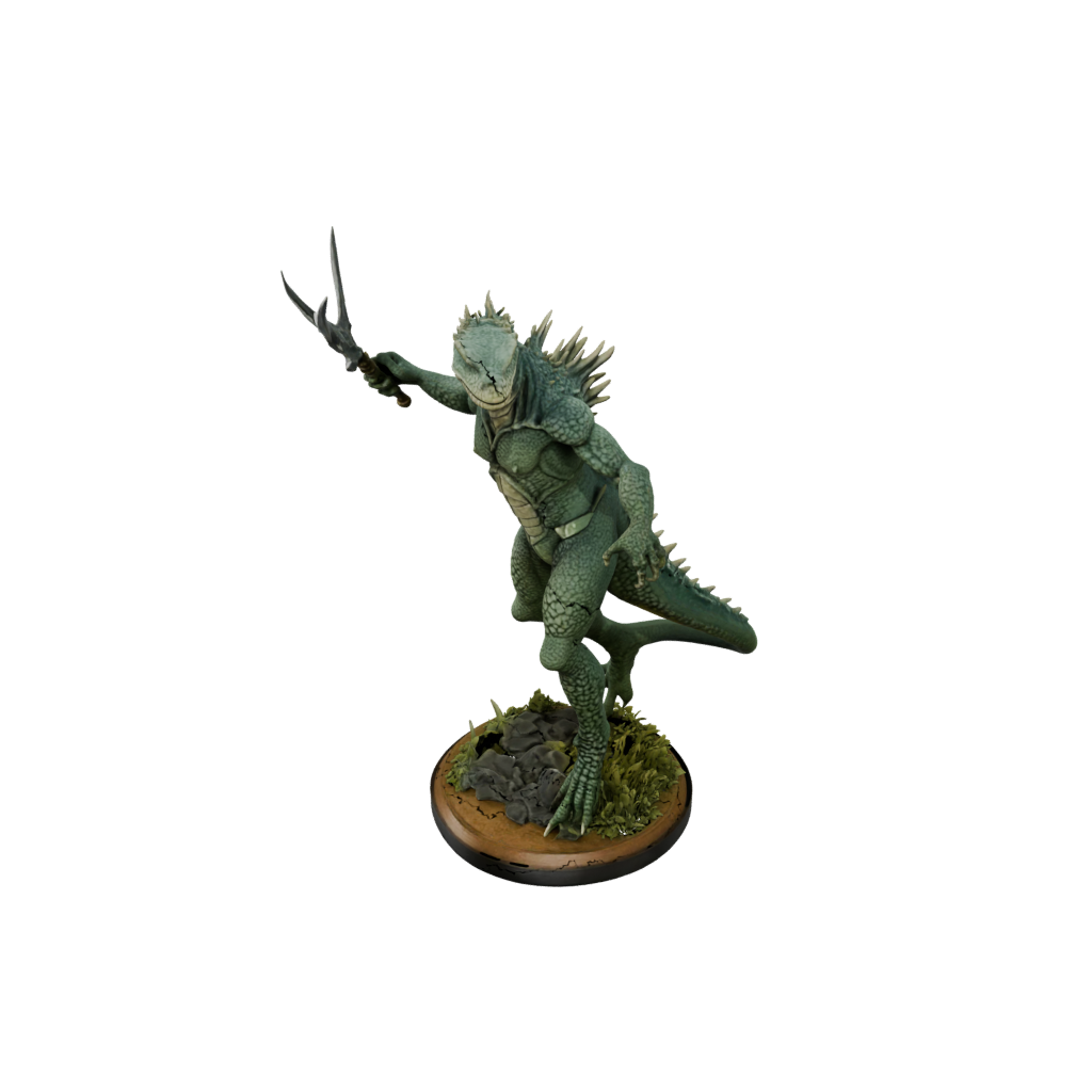 Woodgrain Lizardfolk Hunter