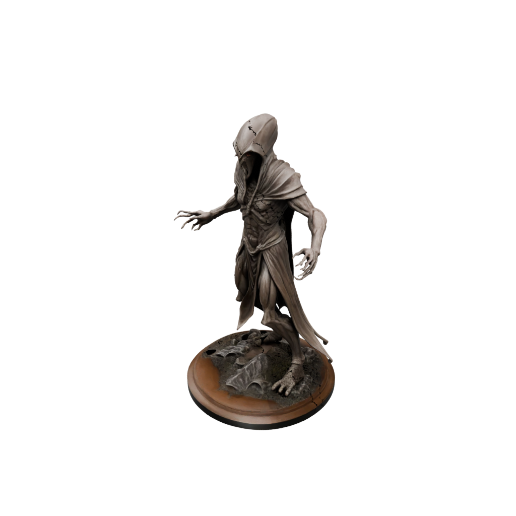 Woodgrain Mind-Flayer Style Aberration