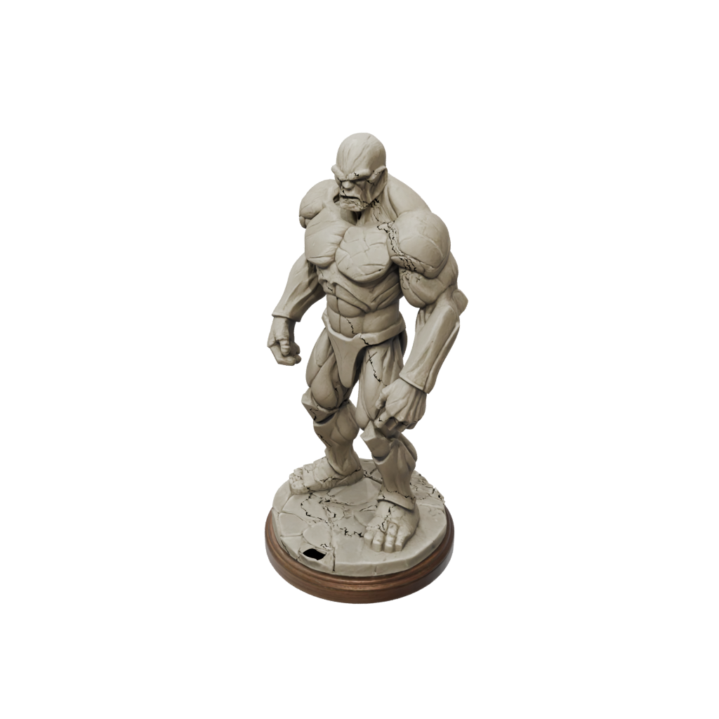 Woodgrain Stone Golem