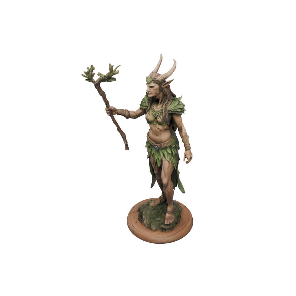 Woodgrain Wood-Elf Druid
