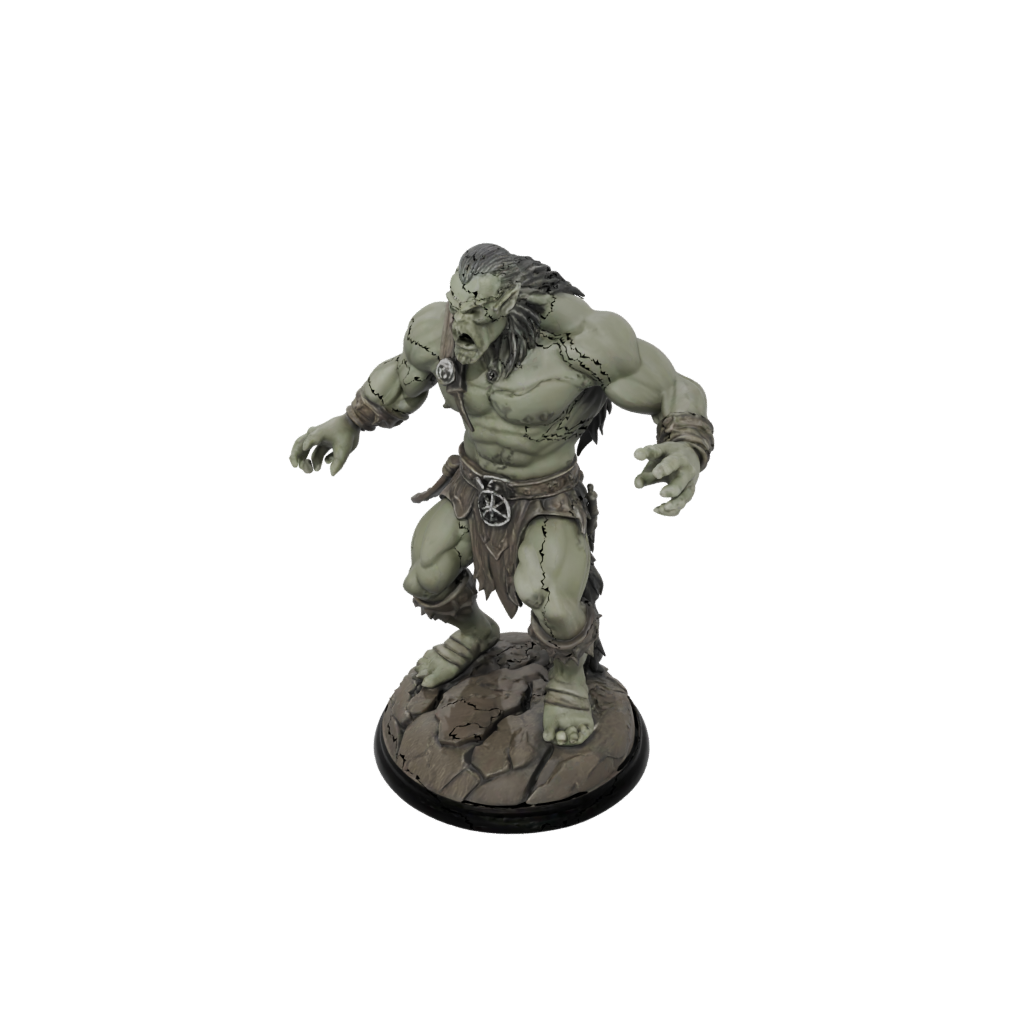 Woodgrain Half-Orc Berserker
