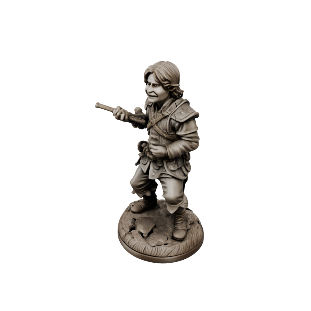 Woodgrain Halfling Bard