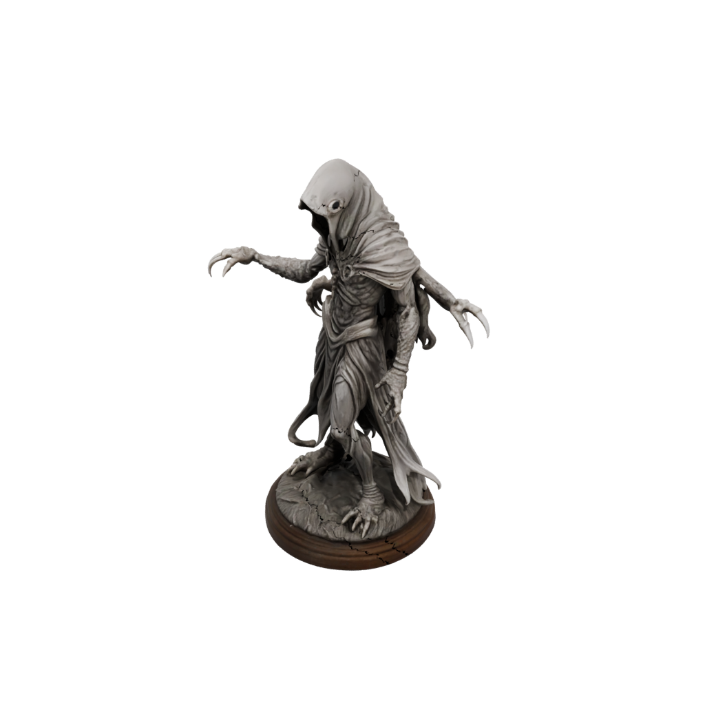 Woodgrain Mind-Flayer Style Aberration