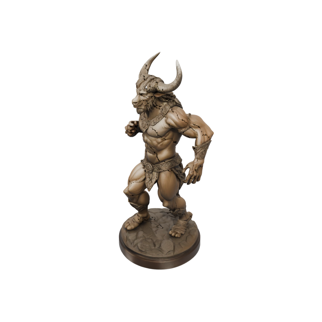 Woodgrain Minotaur Gladiator