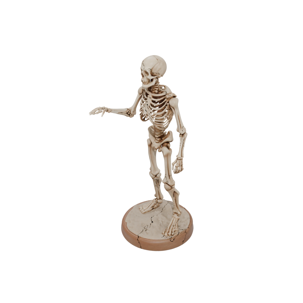 Woodgrain Skeleton Warrior