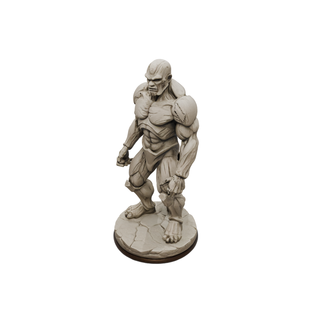 Woodgrain Stone Golem