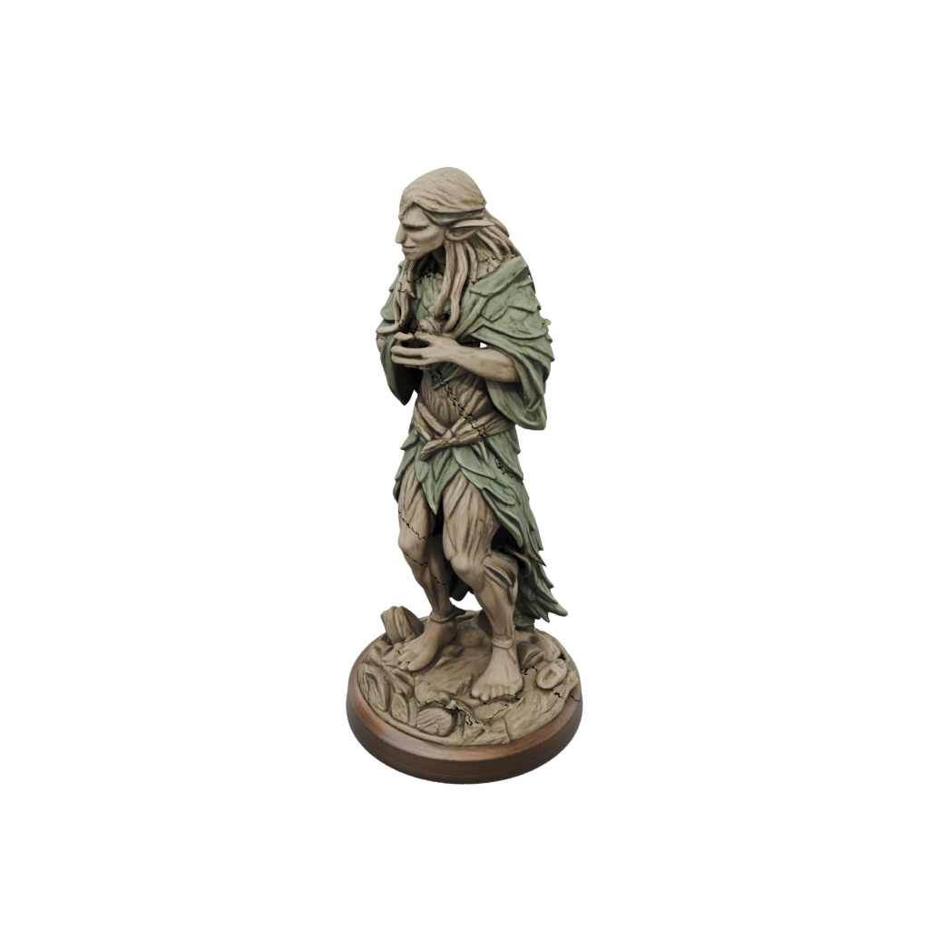 Woodgrain Wood-Elf Druid