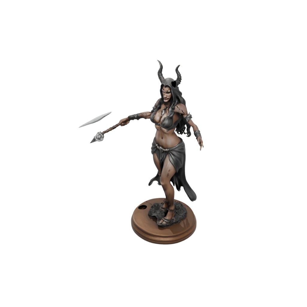 Woodgrain Dark Sorceress
