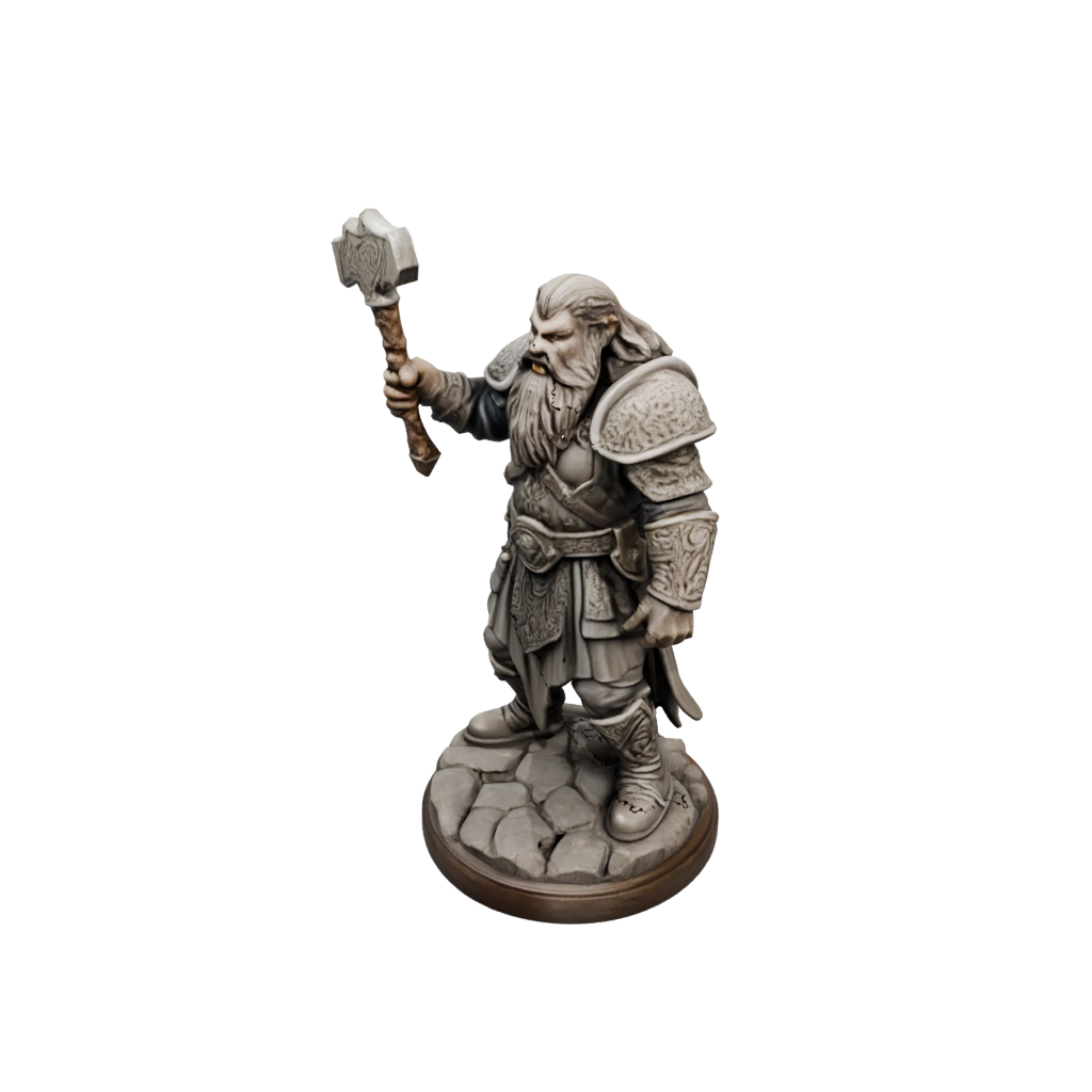 Woodgrain Dwarven Cleric