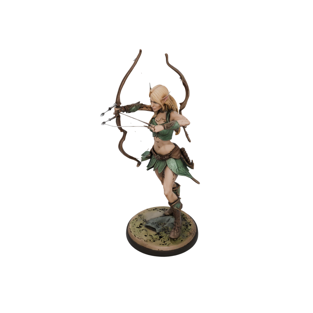 Woodgrain Elven Ranger Archer