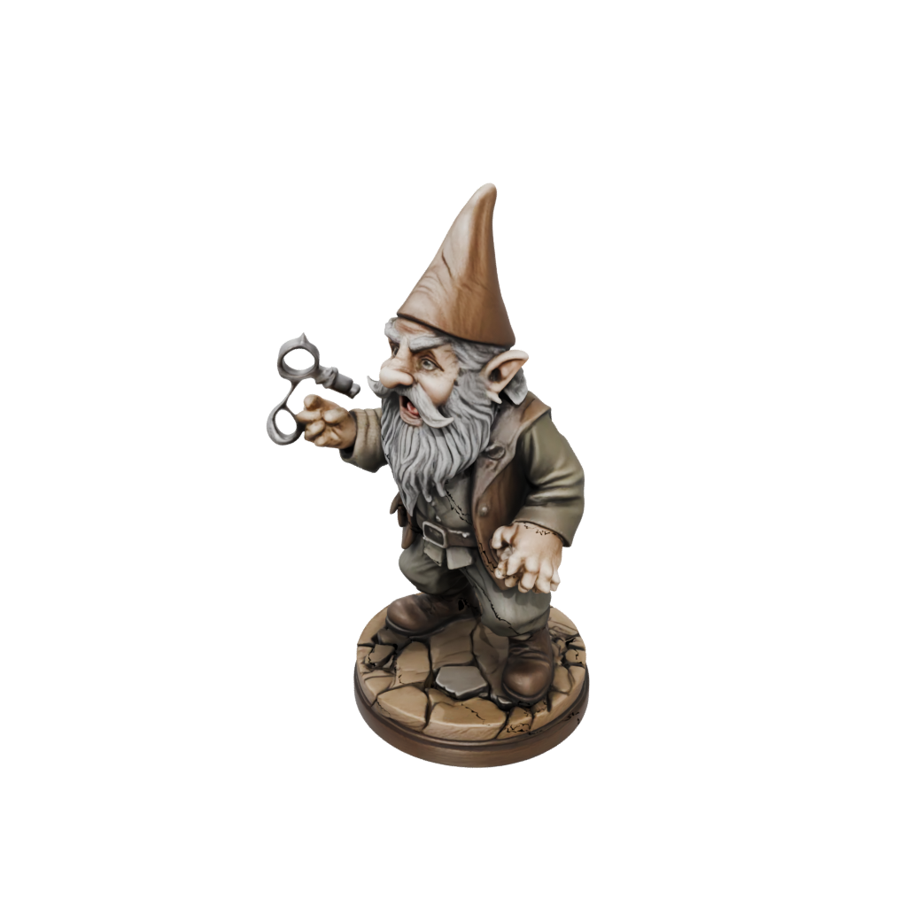 Woodgrain Gnome Tinkerer