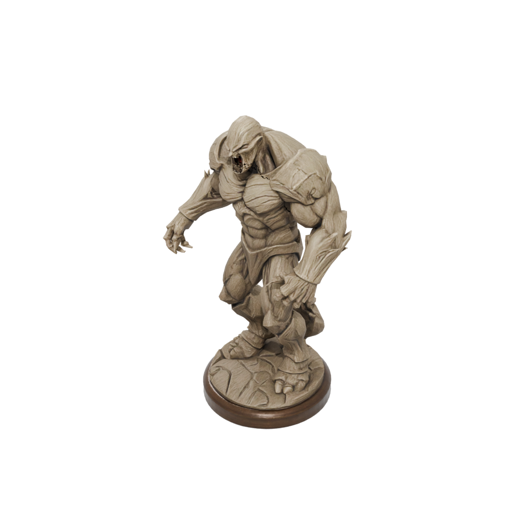 Woodgrain Iron Golem