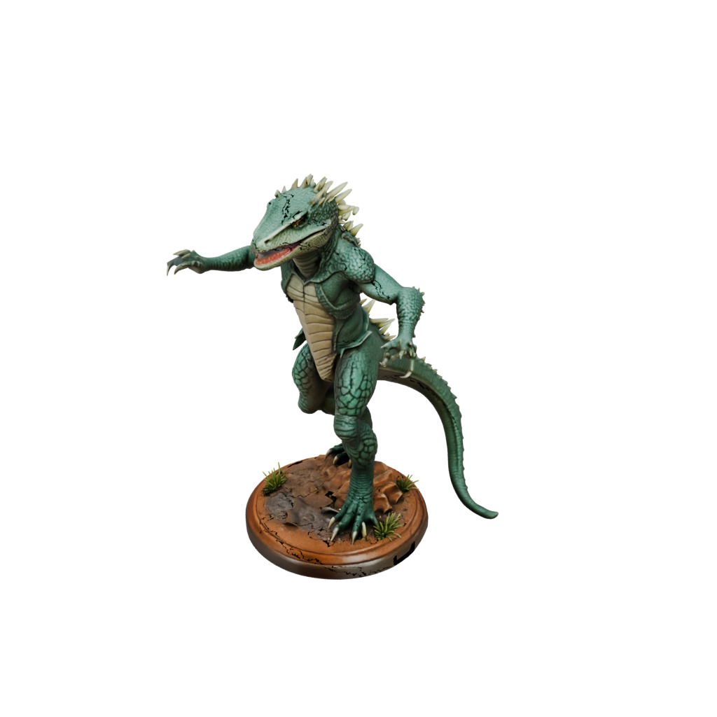 Woodgrain Lizardfolk Hunter