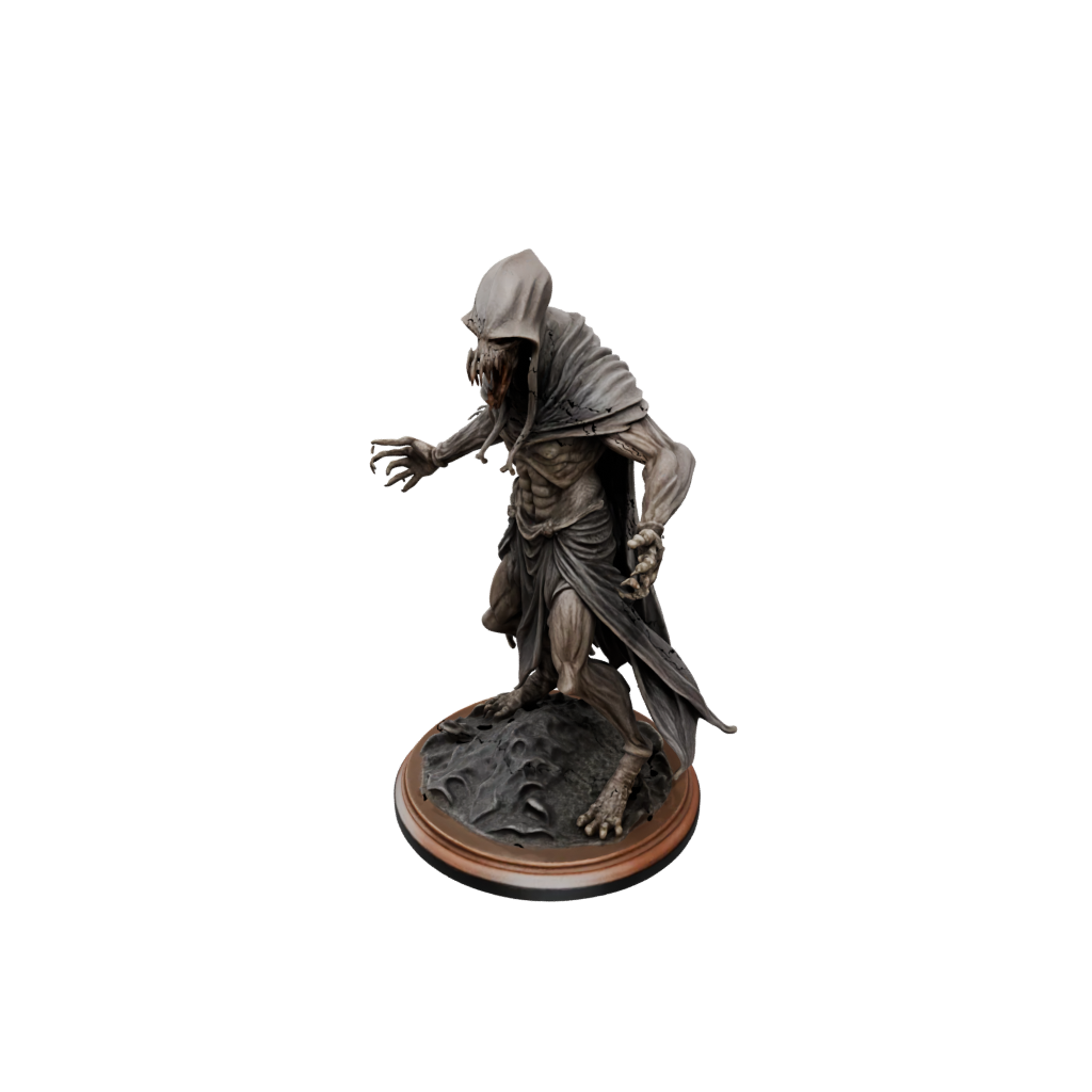 Woodgrain Mind-Flayer Style Aberration