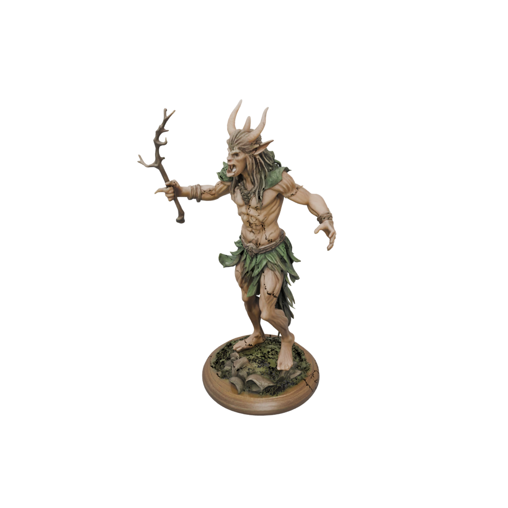 Woodgrain Wood-Elf Druid