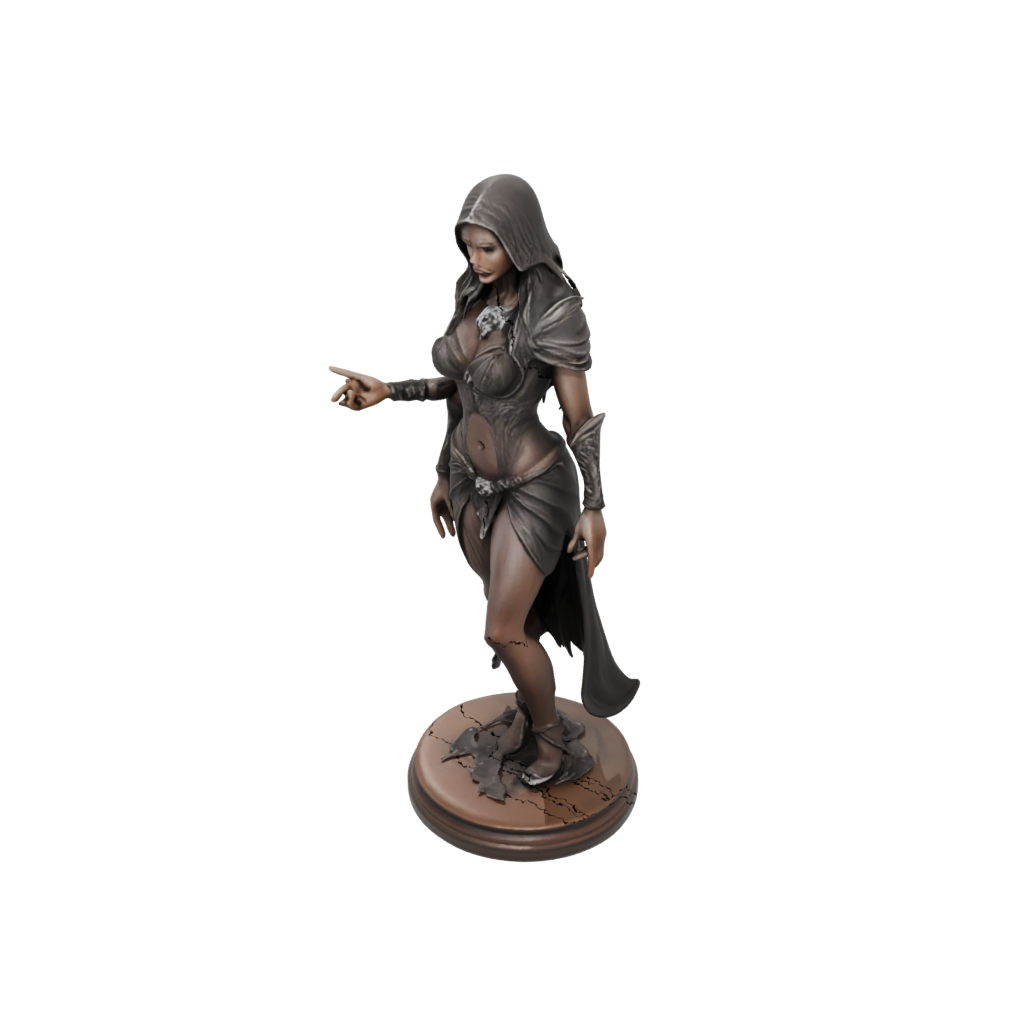 Woodgrain Dark Sorceress
