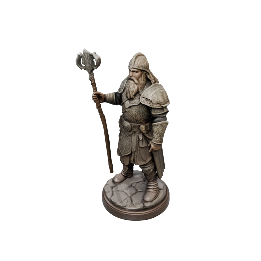 Woodgrain Dwarven Cleric