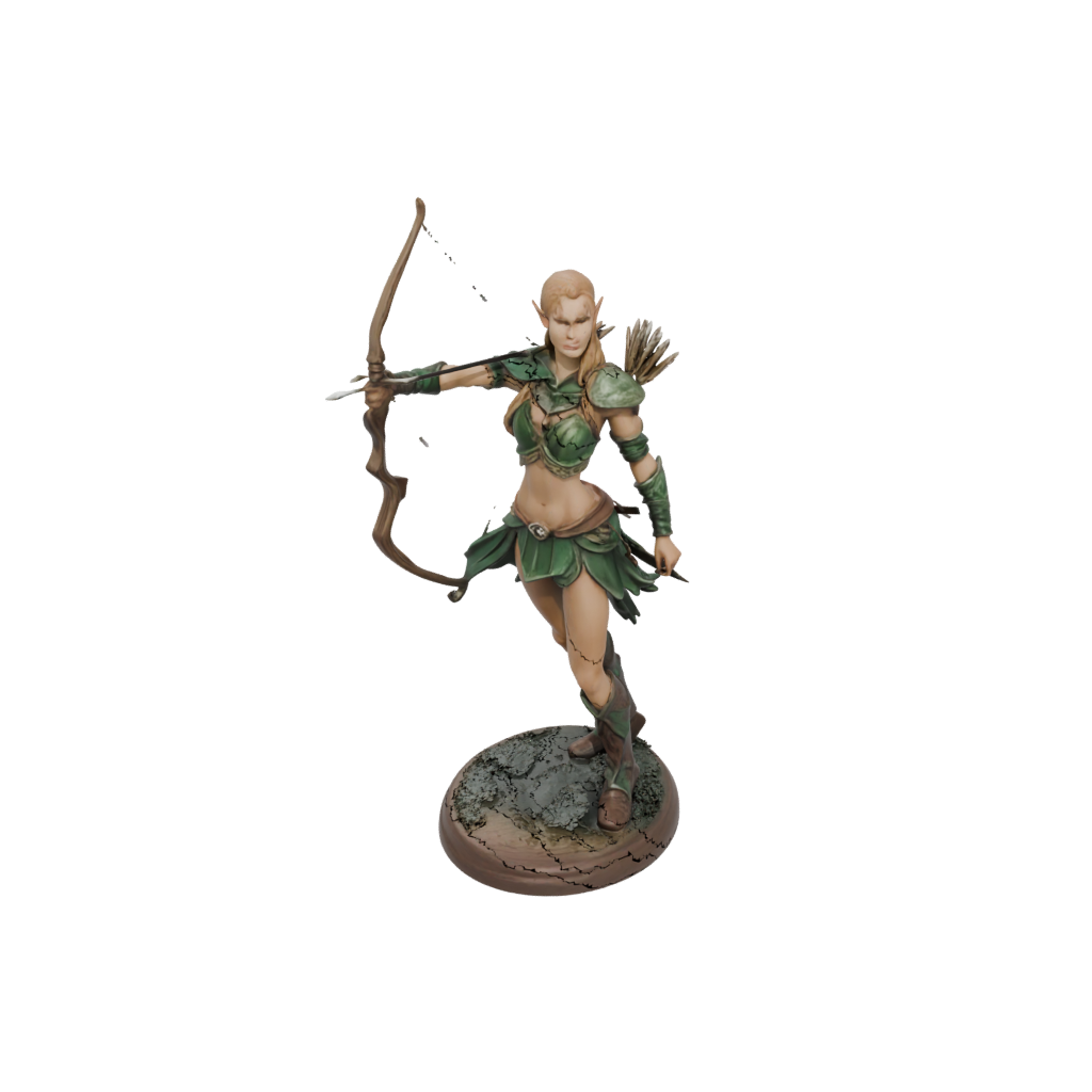 Woodgrain Elven Ranger Archer