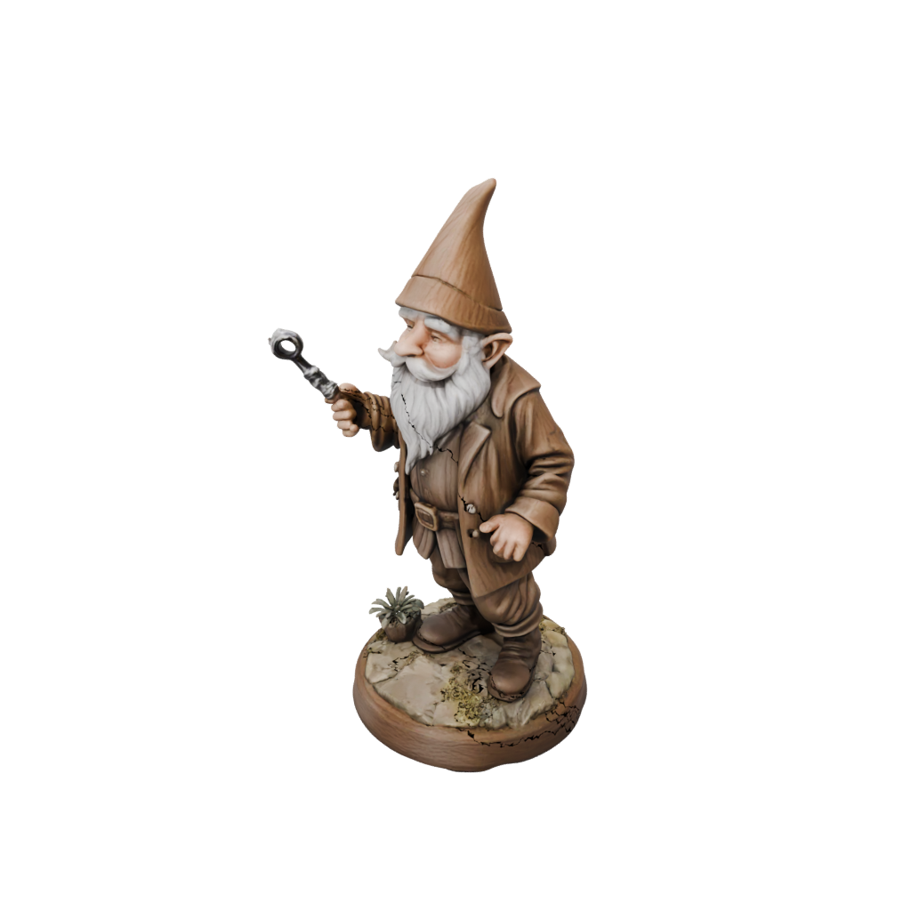 Woodgrain Gnome Tinkerer