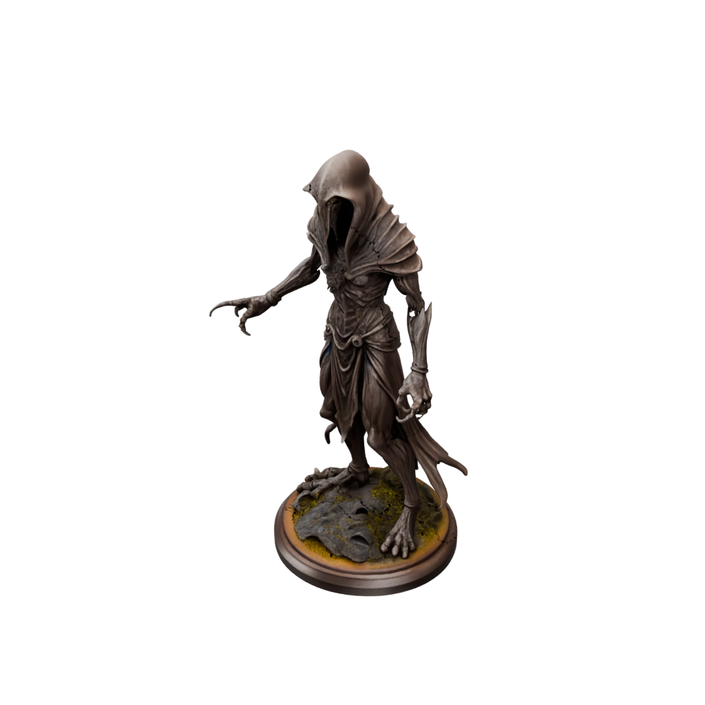 Woodgrain Mind-Flayer Style Aberration