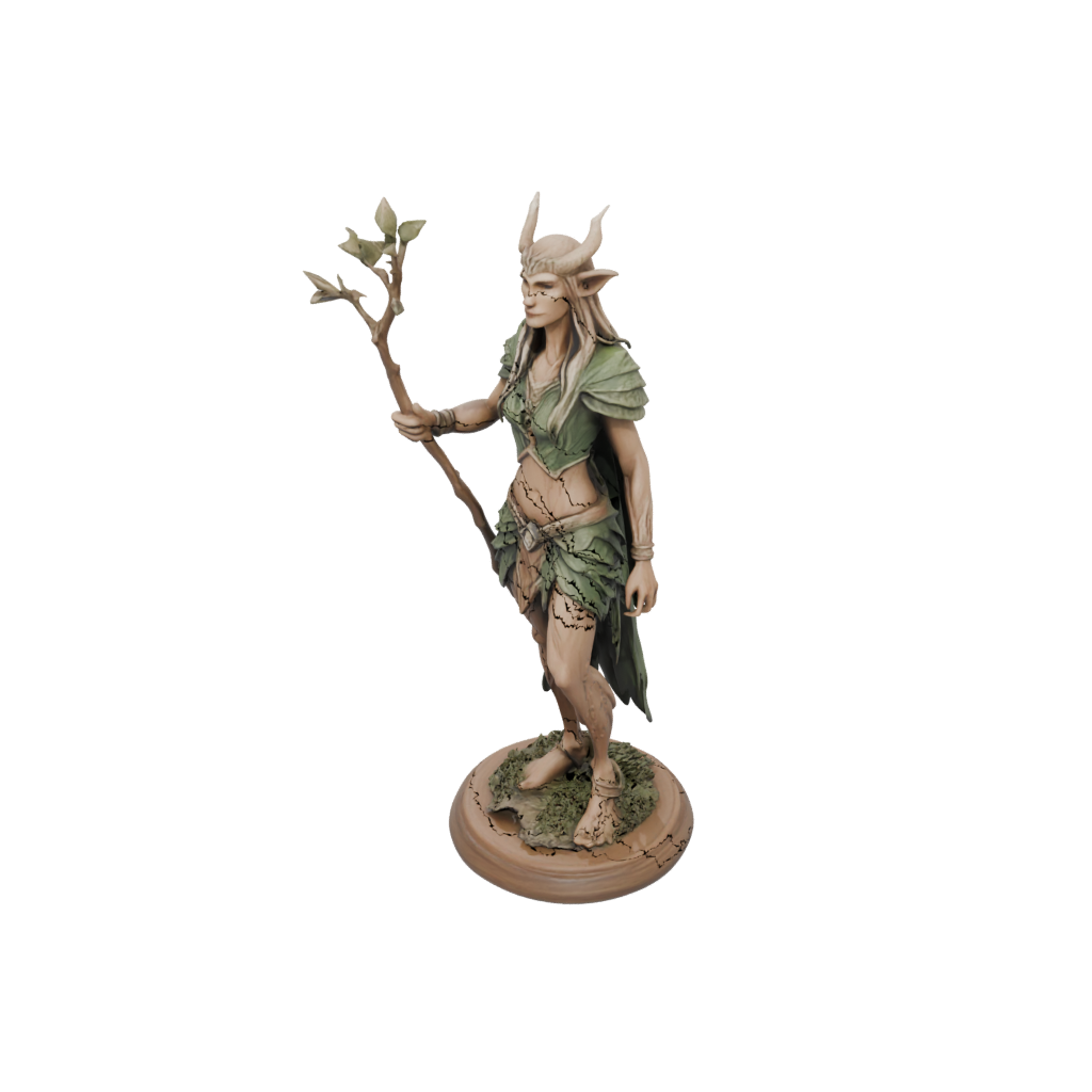 Woodgrain Wood-Elf Druid
